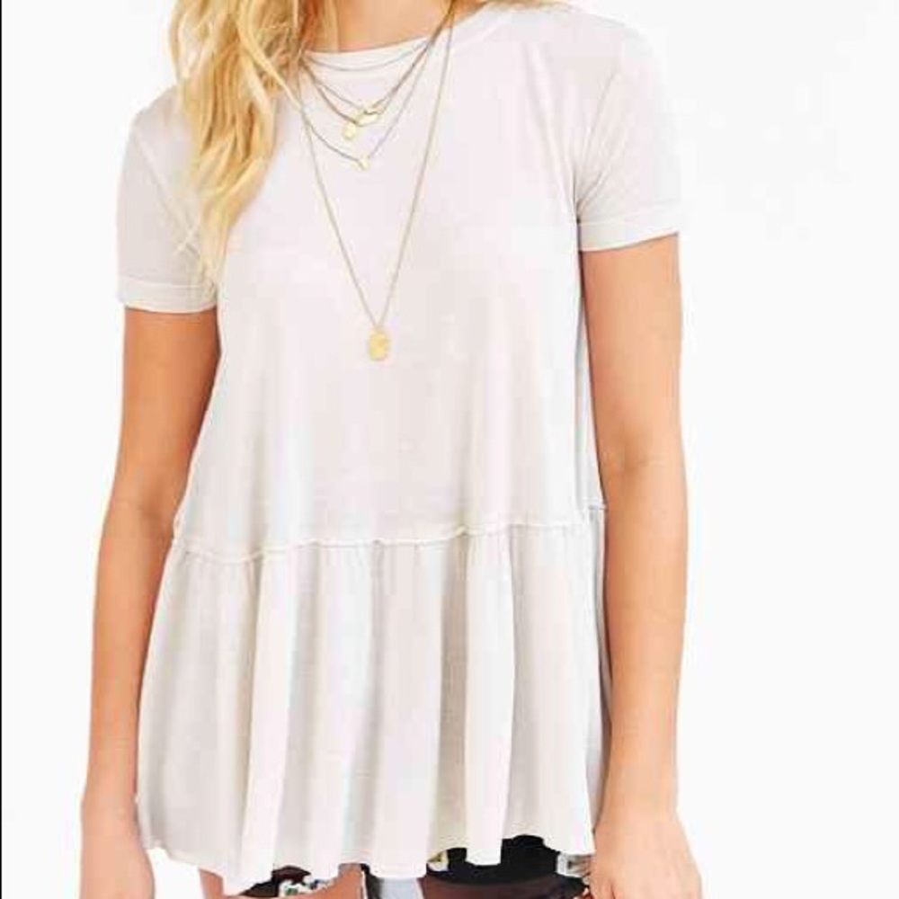 Urban Outfitters Dusty Road Peplum Tee